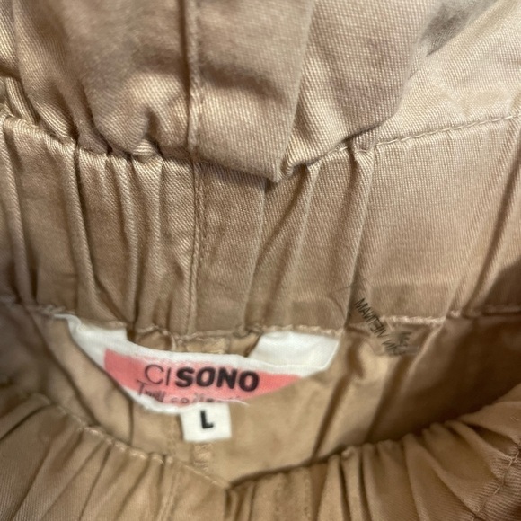 CI Sono Tan High Waisted Shorts - Picture 4 of 10
